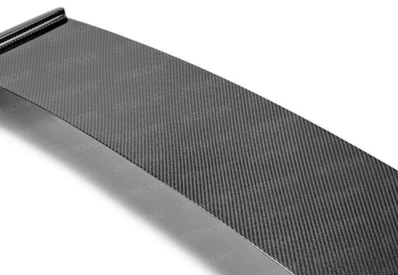 Seibon RS0809SBIMP-STI-S FITS 08-10 Subaru WRX/STi Hatchback OEM-style Carbon Fiber Rear Spoiler Shaved