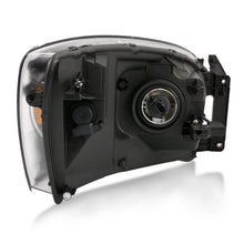 Load image into Gallery viewer, ANZO 111427 FITS 111427 FITS 2006-2009 Dodge Ram 1500 Crystal Headlight Black Amber
