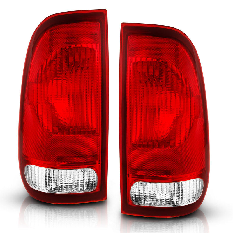 ANZO 311307 -  FITS: 1997-2003 Ford F-150 Taillight Red/Clear Lens (OE Replacement)