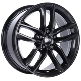 BBS SX0101CB - SX 18x8 5x112 ET35 Crystal Black Wheel -82mm PFS/Clip Required