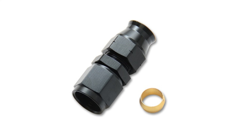 Vibrant 16445 FITS -6AN Female to 5/16in Tube Adapter Fittings with Brass Olive Insert