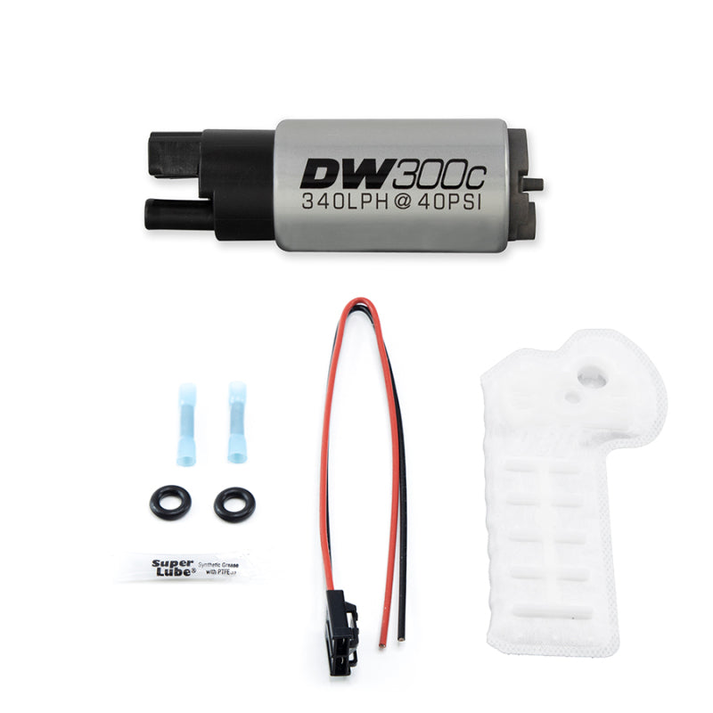 DeatschWerks 9-307-1059 - 340lph DW300C Compact Fuel Pump 17-20 Honda Civic Type R (w/o Mounting Clips)