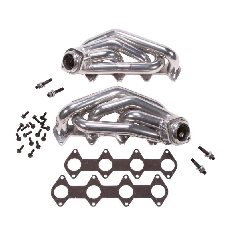 BBK 16120 FITS 05-10 Mustang 4.6 GT Shorty Tuned Length Exhaust Headers1-5/8 Silver Ceramic