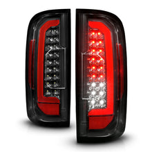 Load image into Gallery viewer, ANZO 311434 FITS 15-21 GMC Canyon Full LED Taillights w/ Red Lightbar Black Housing/Clear Lens