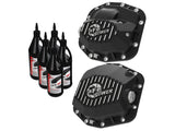 aFe 46-7101AB FITS Pro Series Front/Rear Diff Cover Kit w/ Oil 2018+ Jeep Wrangler (JL) 2018 3.6L (Dana M186/M220)