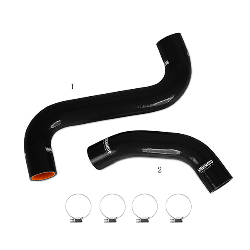 Mishimoto MMHOSE-WRX-01BK FITS 01-07 Subaru WRX / WRX STI Black Silicone Hose Kit