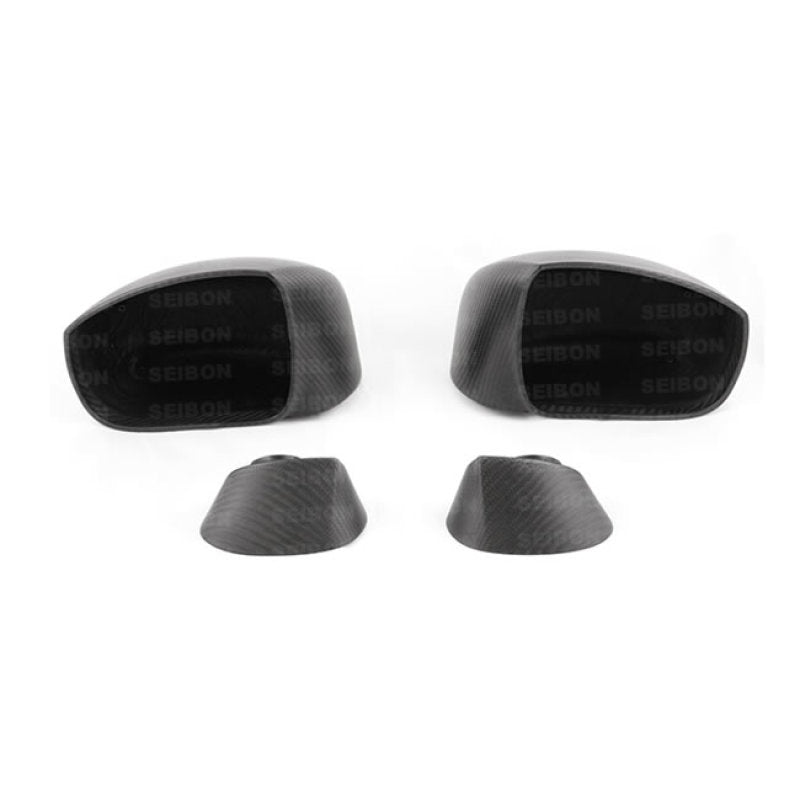 Seibon MC0910NSGTR FITS 09-10 Nissan GTR R35 OEM Carbon Fiber Mirror Covers