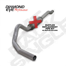 Load image into Gallery viewer, Diamond Eye Performance K4338A-RP - Diamond Eye KIT 4in CB MFLR RPLCMENT PIPE SGL AL: 03-07 FORD 6.0L F250/F350