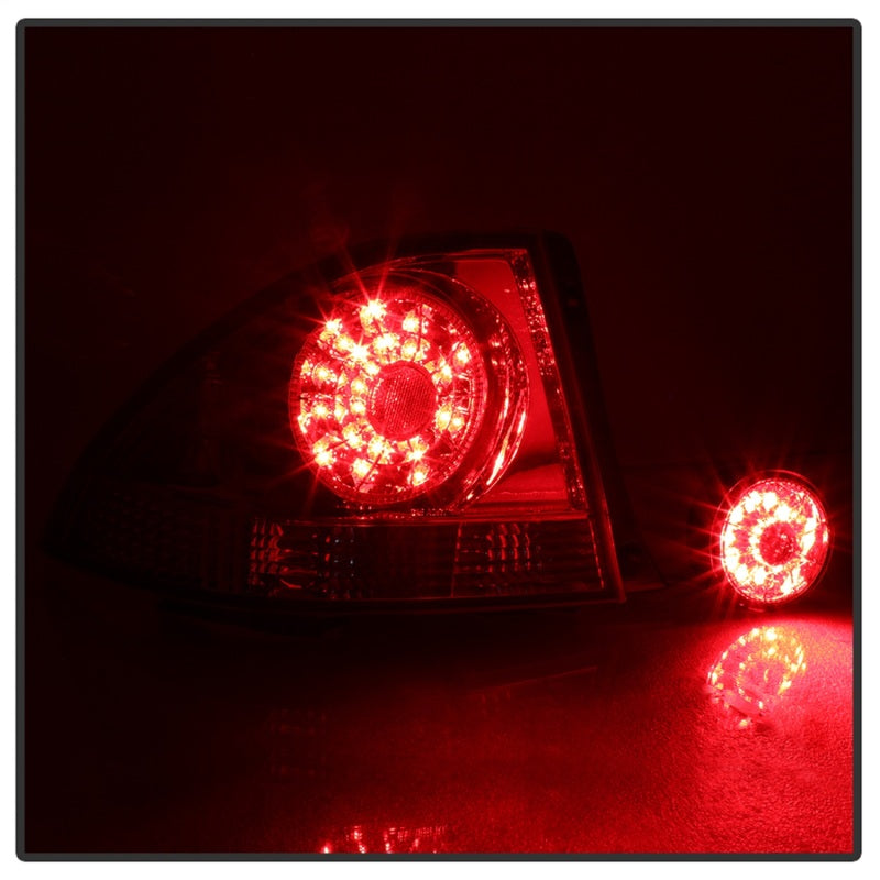 SPYDER 5085061 - Spyder 01-03 Lexus IS300 LED Tail LightsRed Clear ALT-YD-LIS300-LED-SET-RC