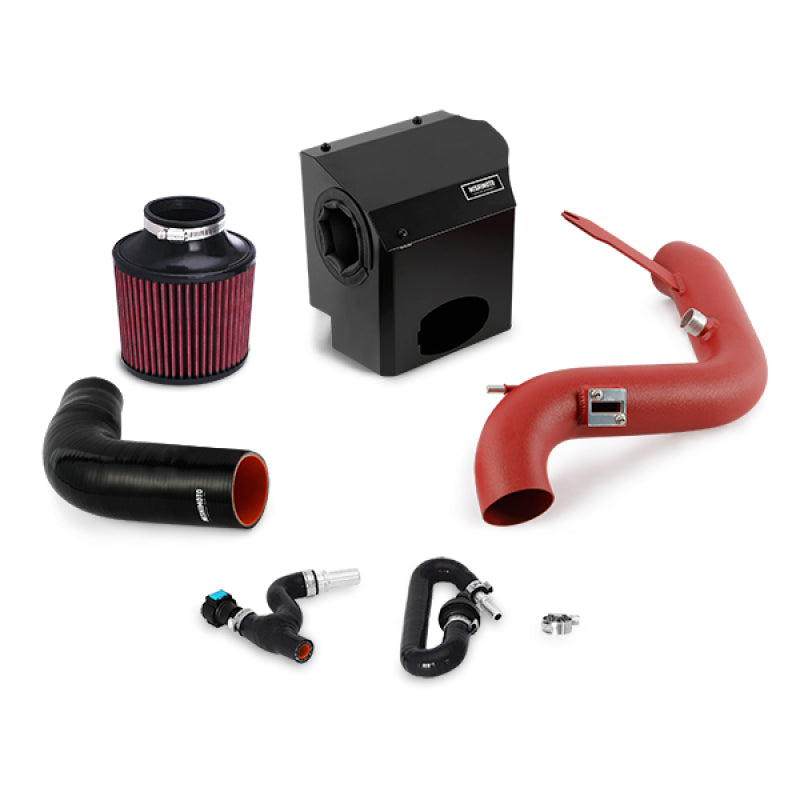 Mishimoto MMAI-FIST-16WRD FITS 2016 Ford Fiesta ST 1.6L Performance Air Intake KitWrinkle Red