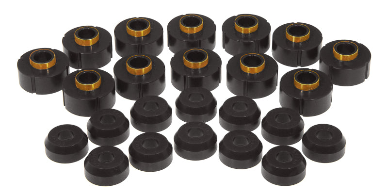 Prothane 1-106-BL - 63-91 Jeep Wagoneer Body Mount Black