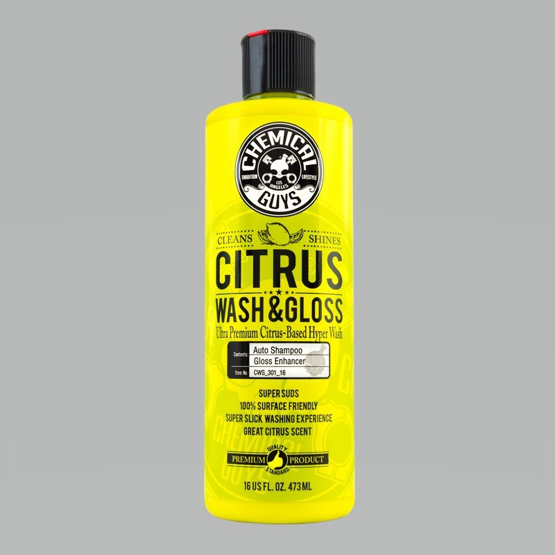 Chemical Guys CWS_301_16 - Citrus Wash & Gloss Concentrated Car Wash16oz