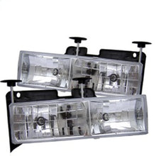 Load image into Gallery viewer, SPYDER 5012388 - Spyder Chevy C/K Series 1500/2500 88-99/Chevy Tahoe 95-99Crystal Glass Headlights Chrm HD-YD-CCK88-C