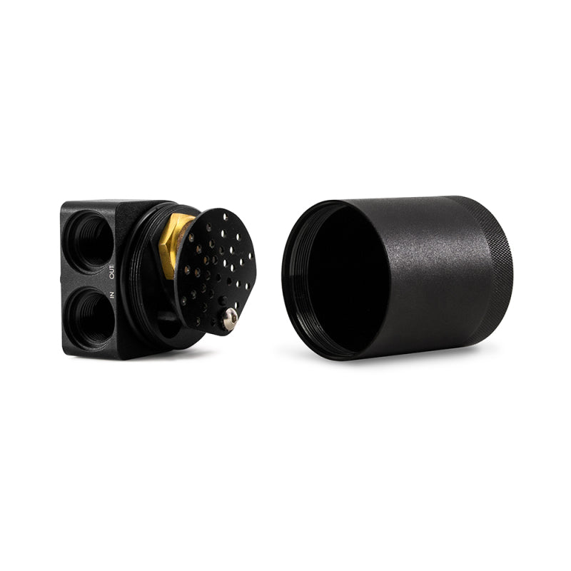 Mishimoto MMBCC-C8-20P FITS 2020+ Chevrolet Corvette C8 Baffled Oil Catch Can Kit (PCV Side)Black