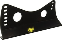 Load image into Gallery viewer, OMP Couple Of Seat Brackets With Lateral Attachments Steel Thick 3 mm Black
