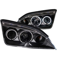 Load image into Gallery viewer, ANZO - [product_sku] - ANZO 2005-2007 Ford Focus Projector Headlights w/ Halo Black - Fastmodz