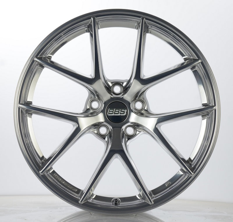 BBS CI0801CP - CI-R 20x11.5 5x120 ET52 Ceramic Polished Rim Protector Wheel -82mm PFS/Clip Required