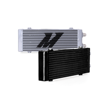 Load image into Gallery viewer, Mishimoto Universal Medium Bar and Plate Dual Pass Black Oil Cooler