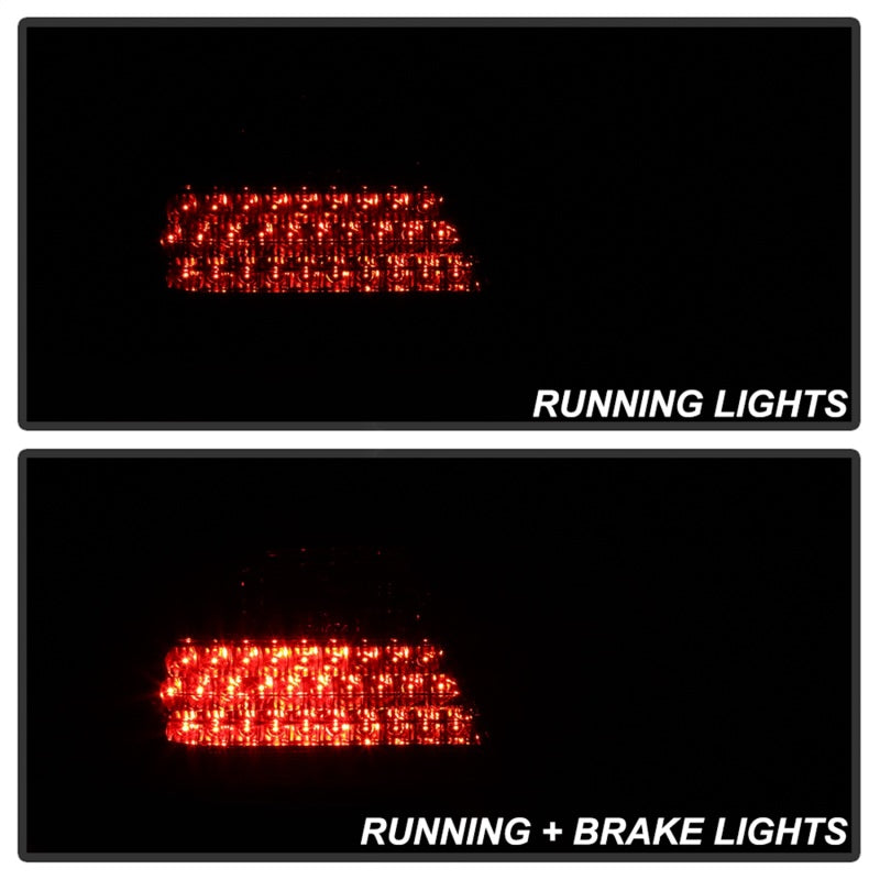 SPYDER 5020659 - Xtune Mercedes Benz W210 E-Class 96-02 LED Tail Lights Red Smoke ALT-CL-MBW210-LED-RSM