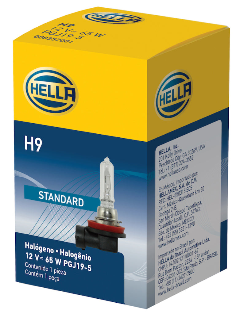 Hella H9 - Bulb  12V 65W PGJ19-5 T4