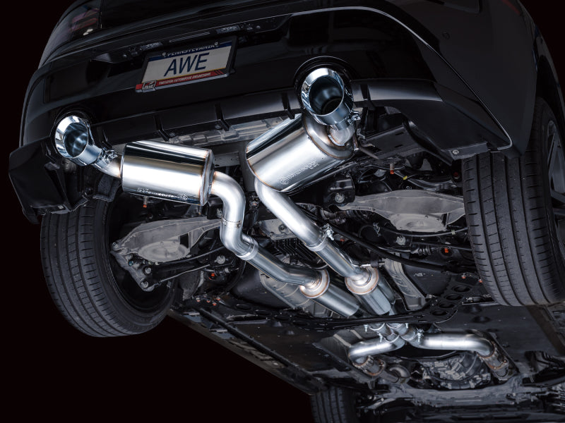 AWE Tuning 3015-32400 FITS AWE 2023 Nissan Z RZ34 RWD Touring Edition Catback Exhaust System w/ Chrome Silver Tips