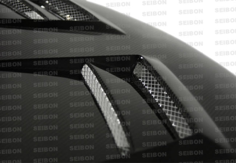 Seibon HD0809MITLAN-DV FITS 08-09 Mitsubishi Lancer (CYA4/5A) DV Style Carbon Fiber Hood