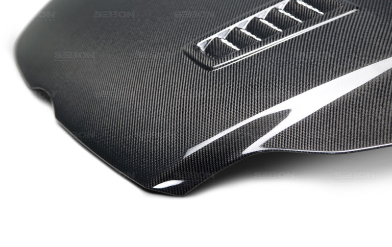 Seibon HD1213FDFO-RS FITS 12-13 Ford Focus RS-Style Carbon Fiber Hood