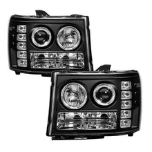 Load image into Gallery viewer, SPYDER 5010605 - Spyder GMC Sierra 1500/GMC Sierra Denali 08-13 Projector LED Halo- LED Blk PRO-YD-GS07-HL-BK