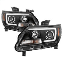 Load image into Gallery viewer, SPYDER 5085283 - Spyder 15-17 Chevy Colorado Projector HeadlightsLight Bar LEDBlack (PRO-YD-CCO15-LBDRL-BK)