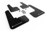 Rally Armor MF66-UR-BLK/WH FITS: 20+ Subaru Outback UR Black Mud Flap w/ White Logo