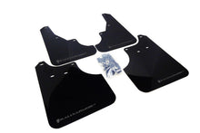 Load image into Gallery viewer, Rally Armor MF11-UR-BLK/GRY FITS: 2009+ Subaru Forester UR Black Mud Flap w/ Grey Logo