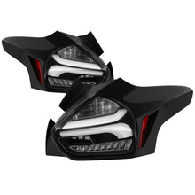 Load image into Gallery viewer, SPYDER 5085719 - Spyder 15-17 Ford Focus Hatchback LED Tail Lights w/Indicator/ReverseBlack (ALT-YD-FF155D-LED-BK)