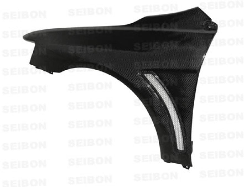 Seibon FF0809MITEVOX FITS 08-12 Mitsubishi Evo X 10mm Wider Carbon Fiber Fenders