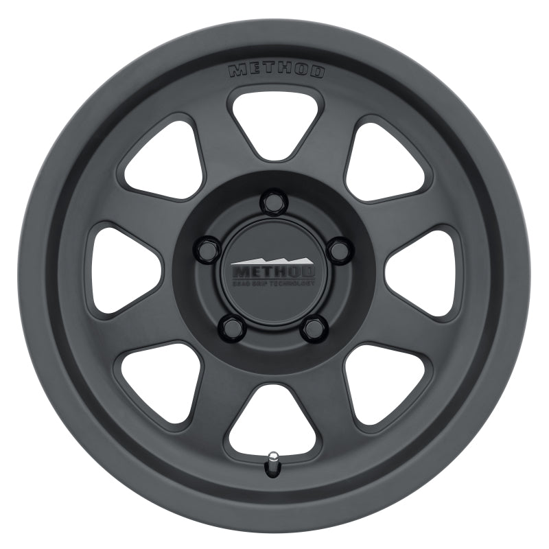 Method Wheels MR70189058525 - Method MR701 18x9 +25mm Offset 5x150 110.5mm CB Matte Black Wheel