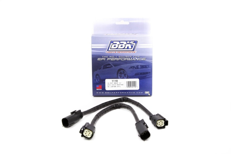 BBK 1110 FITS 11-14 Mustang V6 GT Rear O2 Sensor Wire Harness Extensions 12 (pair)