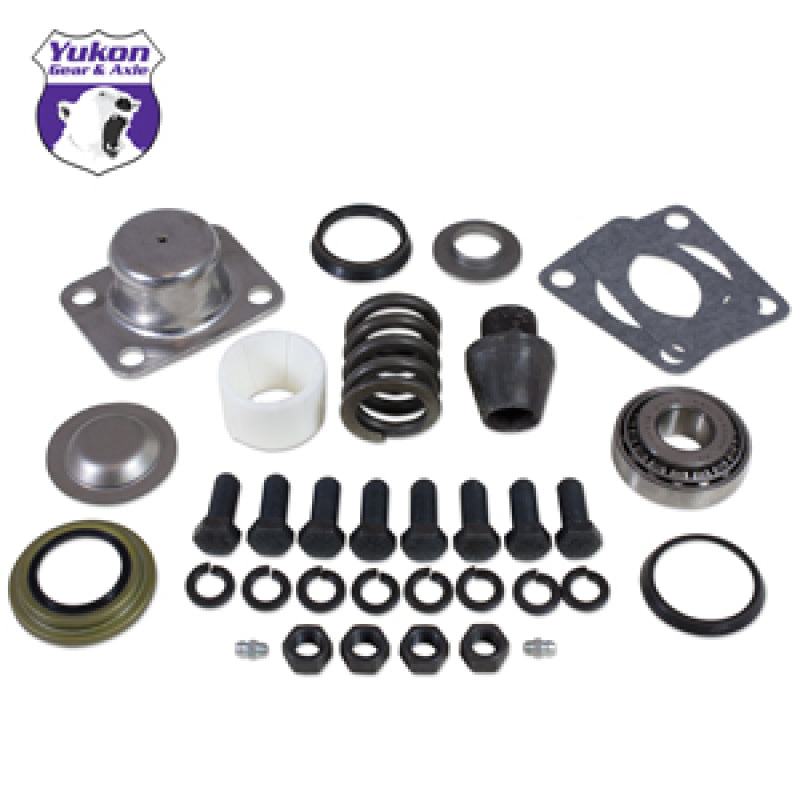 Yukon Gear & Axle YP KP-001 - Gear Rplcmnt King-Pin Kit For Dana 60(1) Side (Pin/Bushing /Seals /Bearings /Spring /Cap)