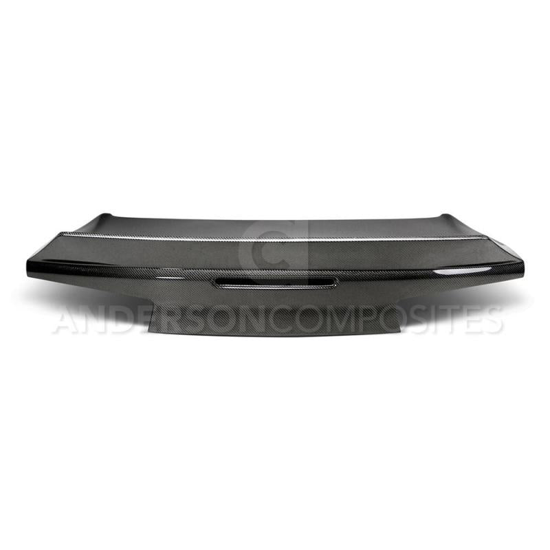 Anderson Composites AC-TL16CHCAM-ST-DS FITS 2016+ Chevy Camaro Carbon Fiber Double Sided Deck Lid w/ Integrated Spoiler