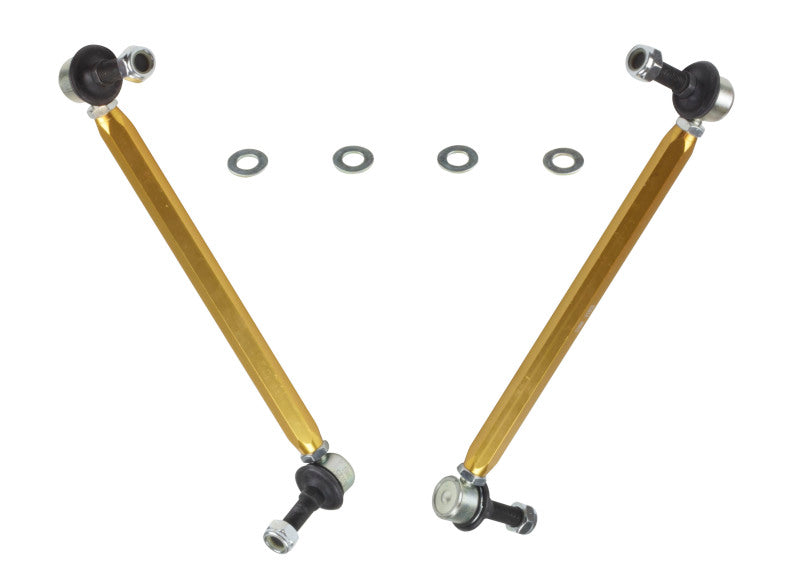 Whiteline KLC175 - 05-10 Chevy Cobalt/6/09+ Cruze/06-11 HHR Front Sway Bar Link Assembly H/D Adj Steel Ball