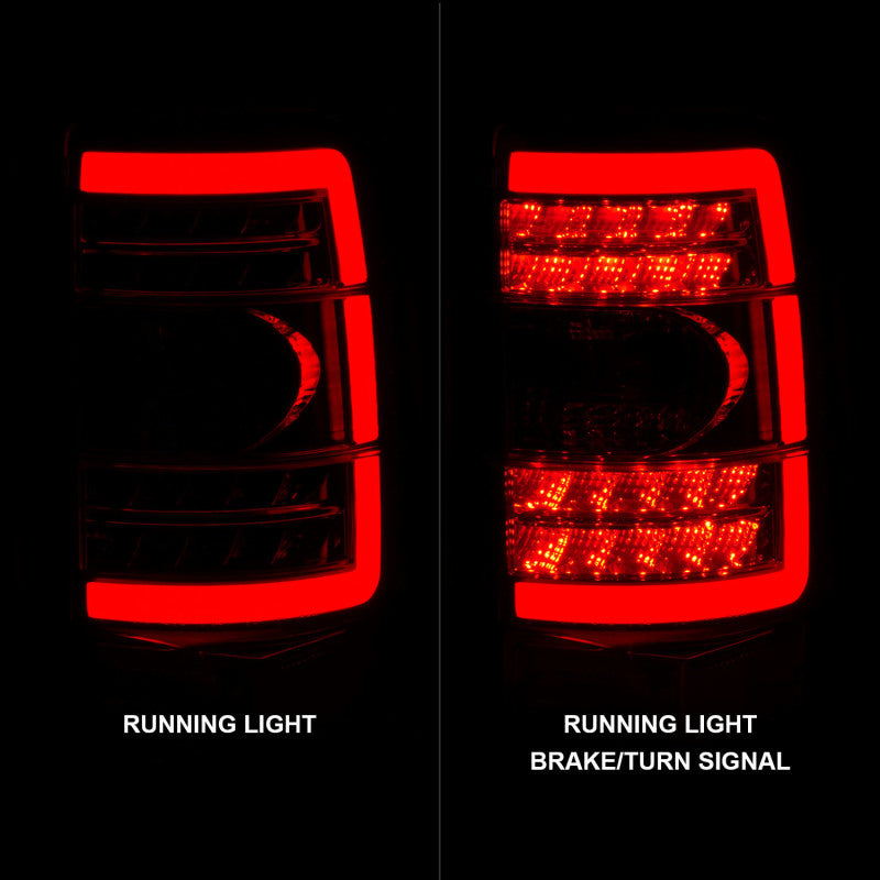 ANZO 311364 FITS 2000-2006 Chevrolet Tahoe LED Tail Lights w/ Red Lens Chrome Housing