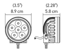 Load image into Gallery viewer, Hella 357201001 - Value Fit 90mm 6 LED LightPED Off Road Spot Light