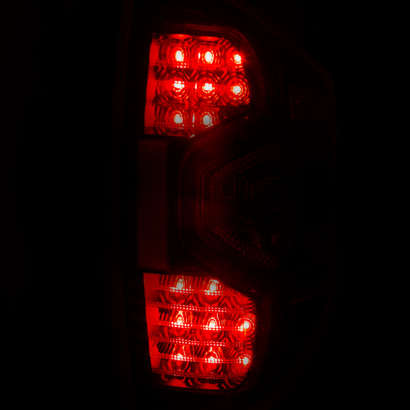 ANZO - [product_sku] - ANZO 2014-2015 Toyota Tundra LED Taillights Black - Fastmodz