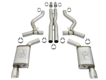 Load image into Gallery viewer, aFe 49-36448-P FITS 20-22 Audi RS6 Avant V8 4L(tt) MACH Force-Xp 3in to 2.5in 304 SS Cat-Back Exhaust w/Polished Tip