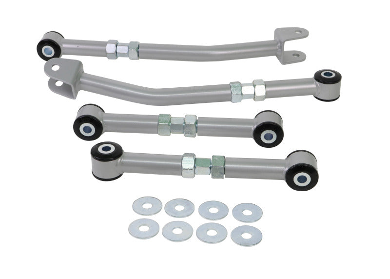 Whiteline KTA124 - 98-08 Subaru Legacy Liberty Rear Lower Control arm-adjust toe/camber