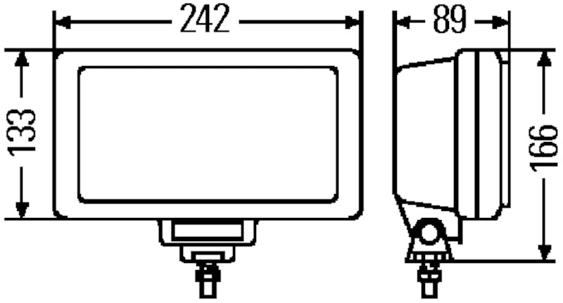 Hella H12300021 - Spotlight 1NE