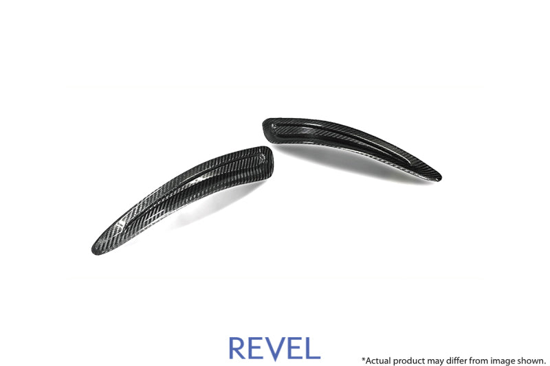 Revel 1TR4GT0AT10 - GT Dry Carbon Hood Duct Cover 2020 Toyota GR Supra 2 Pieces