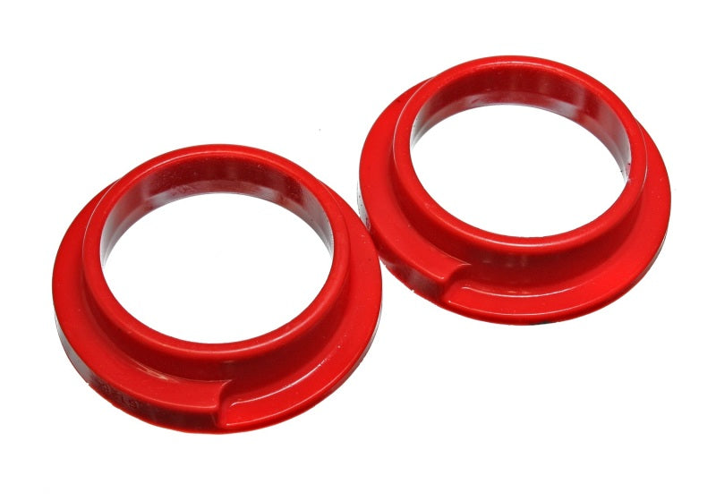 Energy Suspension 15.6103R FITS 15.6103R - Universal 3in ID 4 5/16in OD 1 1/8in H Red Coil Spring Isolators (2 per set)