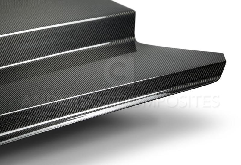 Anderson Composites AC-HD15FDMU-CJ-DS FITS 15-17 Ford Mustang (Excl. GT350/GT350R) Double Sided Carbon Fiber Cowl Hood