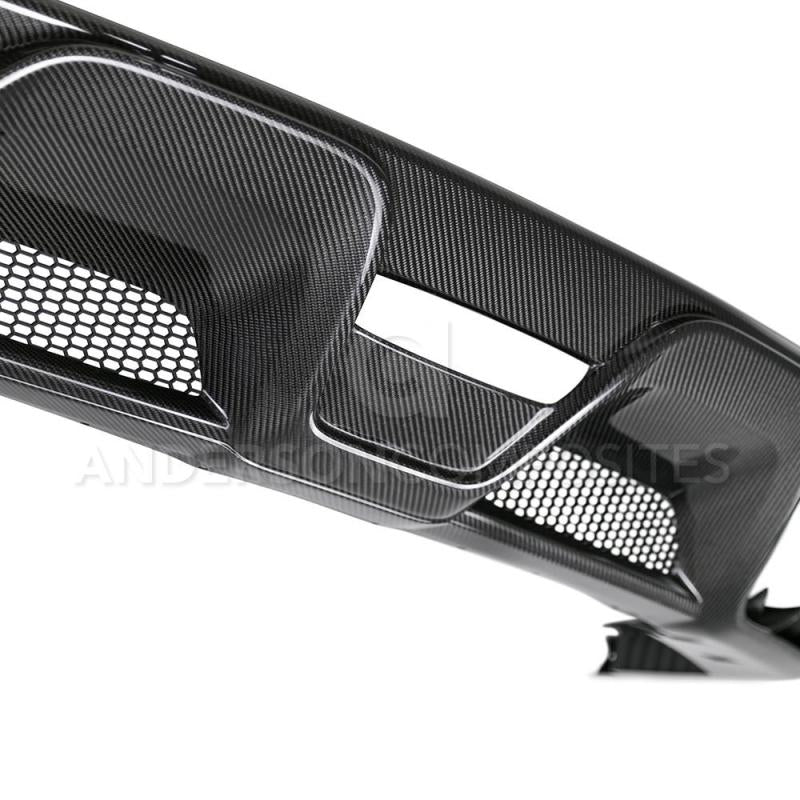 Anderson Composites AC-RL15MU350 FITS 15-17 Ford Shelby GT350 Rear Diffuser