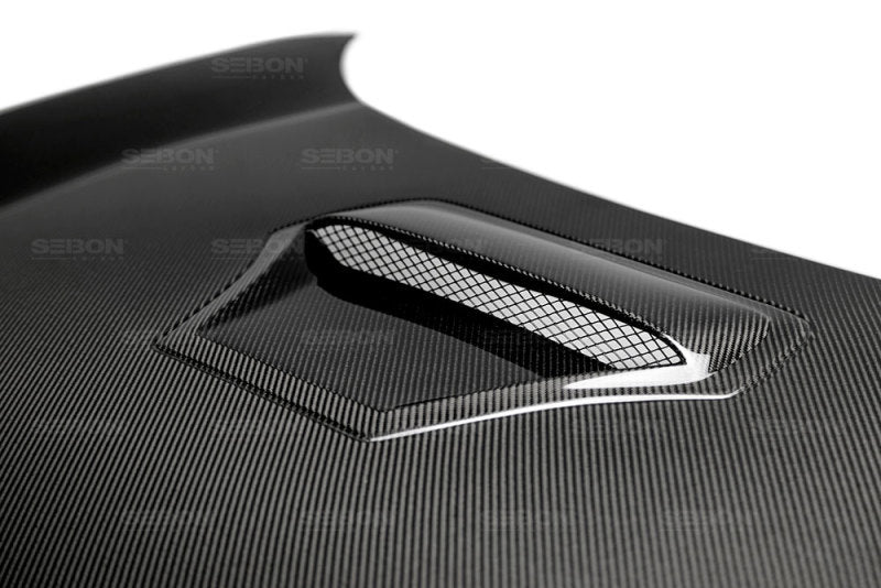 Seibon HD16HDCV-TR FITS 16-17 Honda Civic TR Carbon Fiber Hood