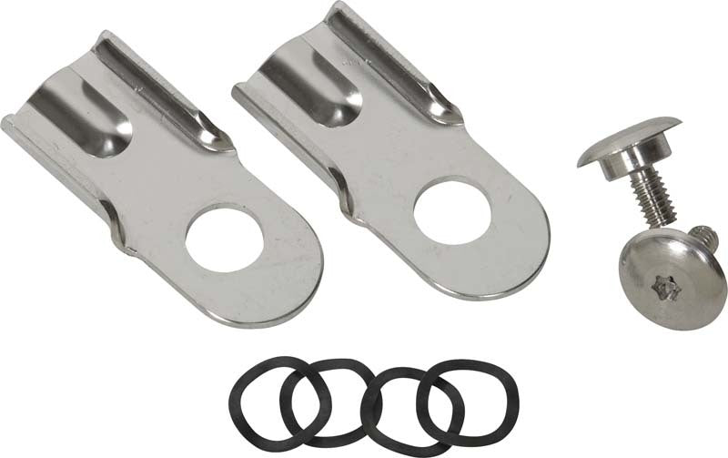 Kentrol 30564 FITS 76-86 Jeep CJ8/CJ8 Tailgate Latch Pair CJ7/CJ8Polished Silver